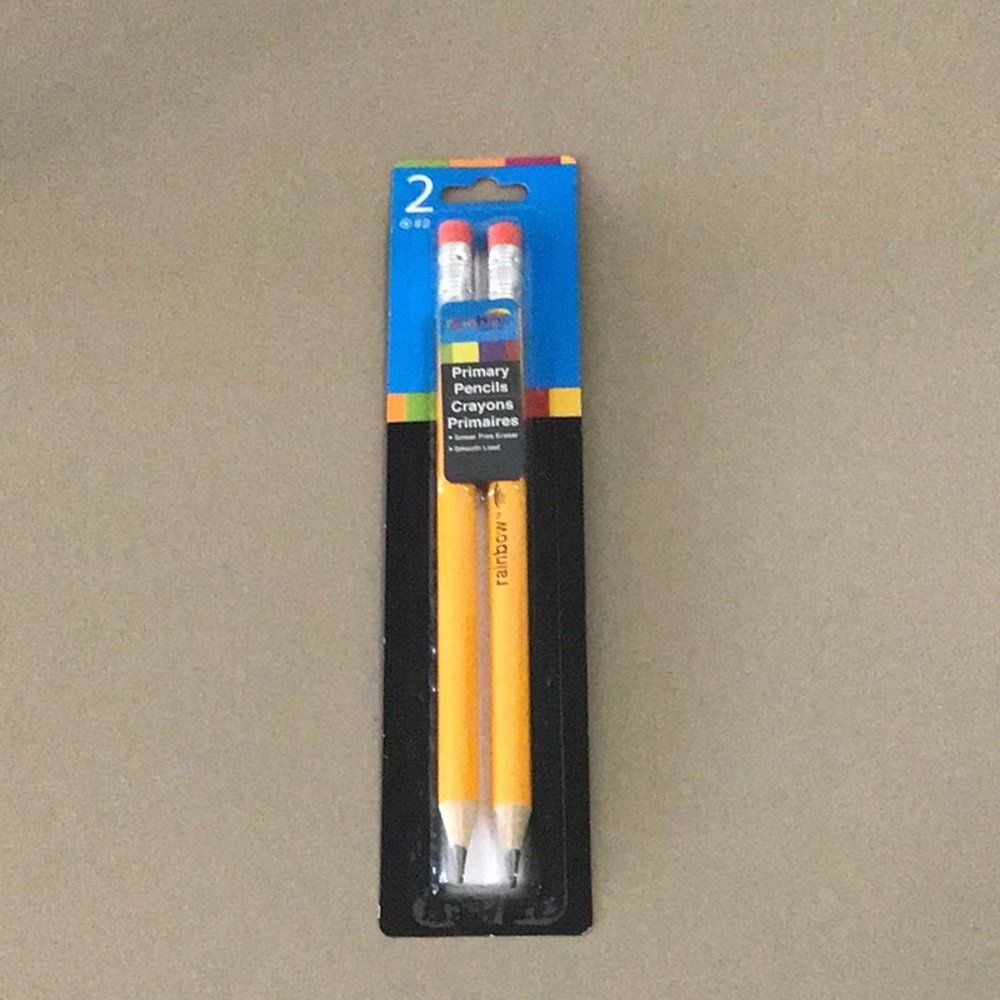 Large Number 2 Pencils
